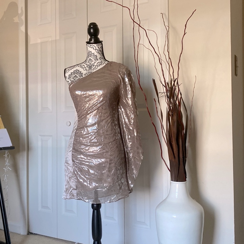 Bebe One Shoulder Dress